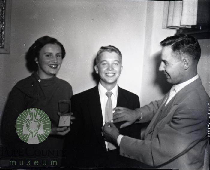 4-H clubs banquet. Glenwood, Minnesota