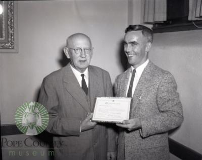 4-H clubs banquet. Glenwood, Minnesota
