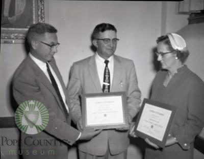 4-H clubs banquet. Glenwood, Minnesota