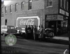 Baskets for the needy, Schriners of Zuhrah Temple. Glenwood, Minnesota