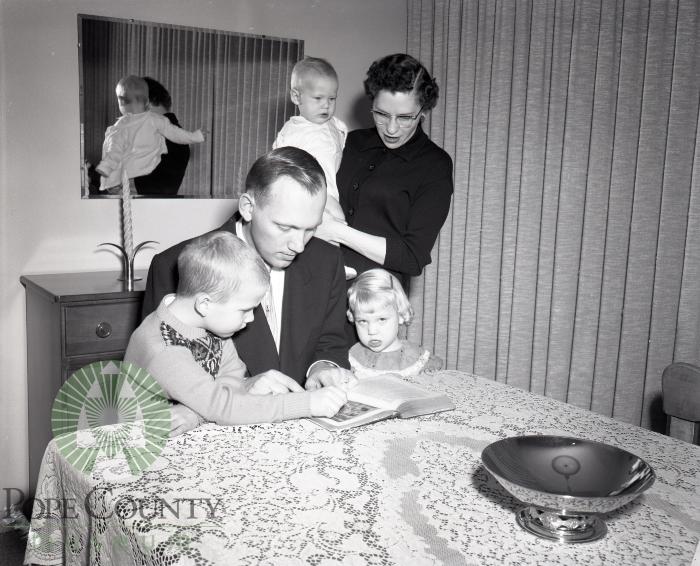 Rev. Spencer and Family ;Rev. John Spencer and Family. Glenwood, Minnesota