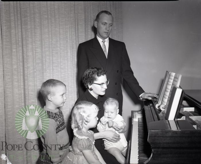 Rev. Spencer and Family ;Rev. John Spencer and Family. Glenwood, Minnesota