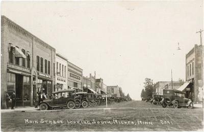 Main Street Looking South, Milaca Minn. 2341