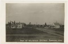 Part of residence district, Foreston, Minn.