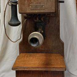 Two-Box Chicago Telephone Supply Co. Wall Telephone