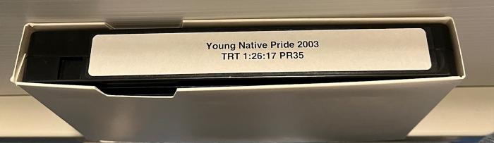 Young Native Pride 2003 VHS