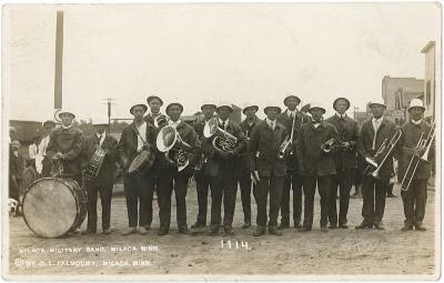 Milaca Military Band 1914