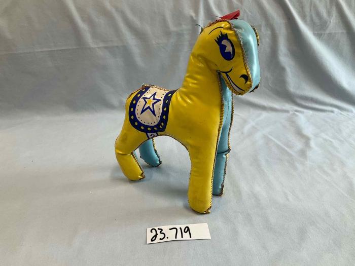 Leather Stuffed Horse