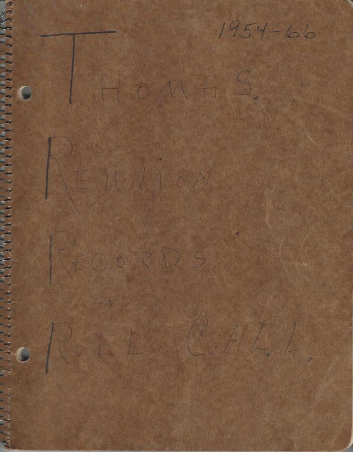 Thomas Family Reunion Records