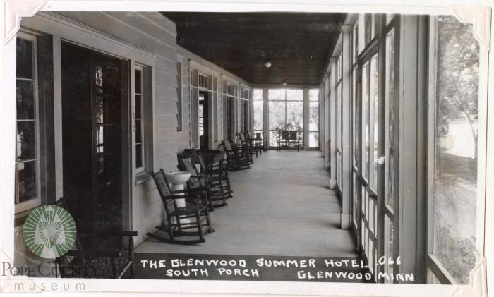 Glenwood Summer Hotel postcard