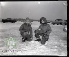 First Glenwood Jaycee Fishing derby, Lake Minnewaska, Minnesota