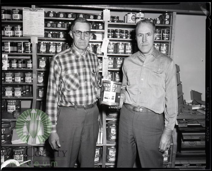 Haldorson Hardware grand opening, Glenwood, Minnesota