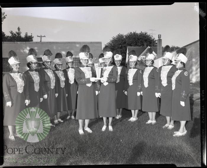 Glenwood VFW Auxiliary drill team, Glenwood, Minnesota