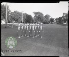 Glenwood VFW Auxiliary drill team, Glenwood, Minnesota