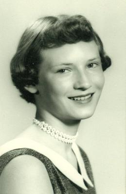 Shirley Venaas 1956 for her graduation