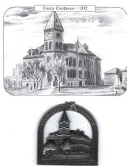 Lyon County Courthouse Notecard and Christmas Tree Decoration