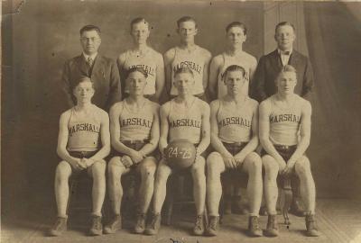 Marshall High School Basketball Team, 1924-25