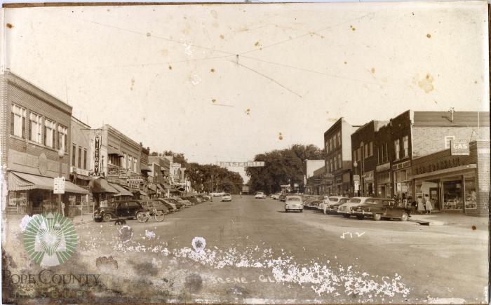 Minnesota Avenue, Glenwood, MN 1952