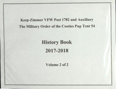 White Bear Lake VFW Post 1782 Men's & Ladies Auxiliary scrapbook 2016-2017 (Volume 2 of 2)