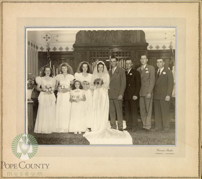 Sylvia H. Schey and Ralph B. Norland Wedding