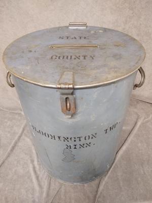 Bloomington Township Ballot Box.