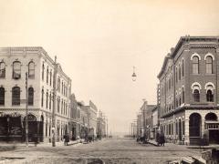 Center Street from Third Street, Winona Minnesota