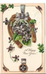 New Year's postcard