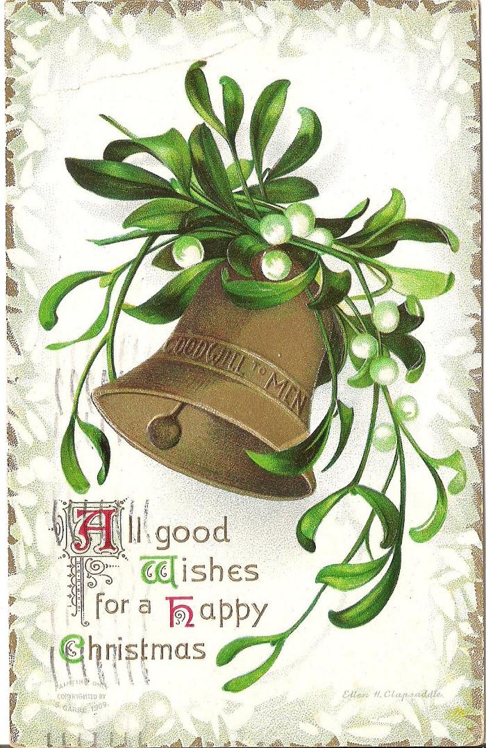 Christmas postcard