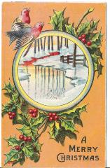 Christmas postcard