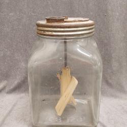 Butter Churn, glass