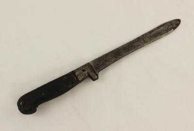 Knife, A.L. Peterson, Civil War, "Nothing my equal"