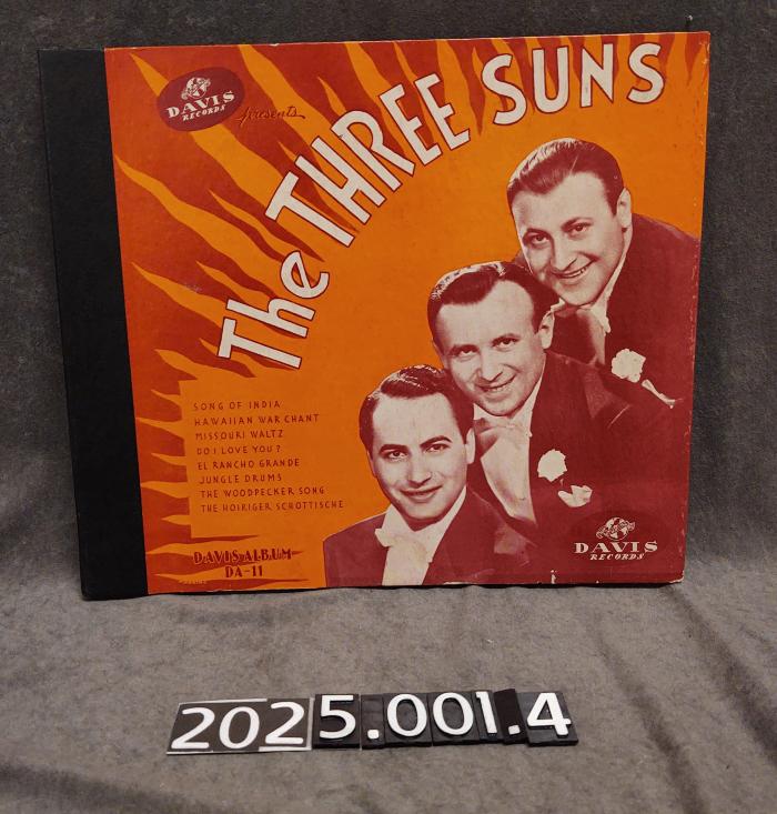 The Three Suns 78rpm record set