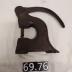 Rivet tool for leatherworking.