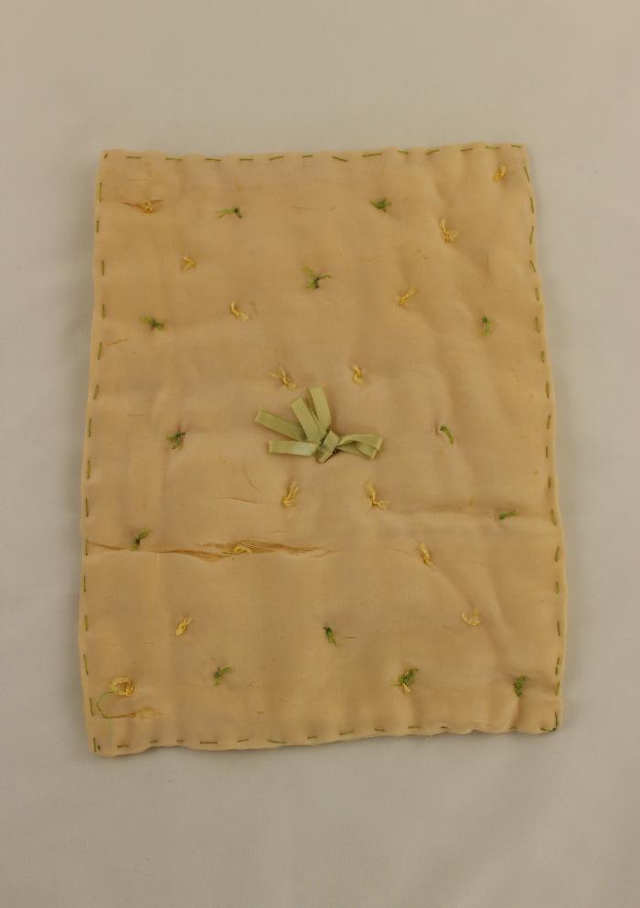Quilt, Doll, Silk, Wool Filled