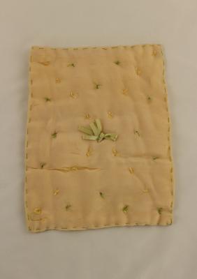 Quilt, Doll, Silk, Wool Filled