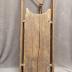 Wood snow sled
