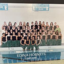 Team Photo, Aqua Nymphs