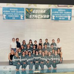 Team Photo, Aqua Nymphs
