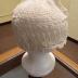 Crocheted baby cap