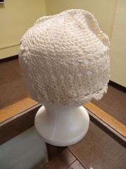 Crocheted baby cap