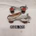 Pair of clip on roller skates 1960s