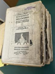 Book, "The New Household Discoveries, An Encyclopedia of Recipes and Processes," 1917
