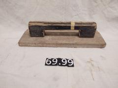 Wood cement finishing float