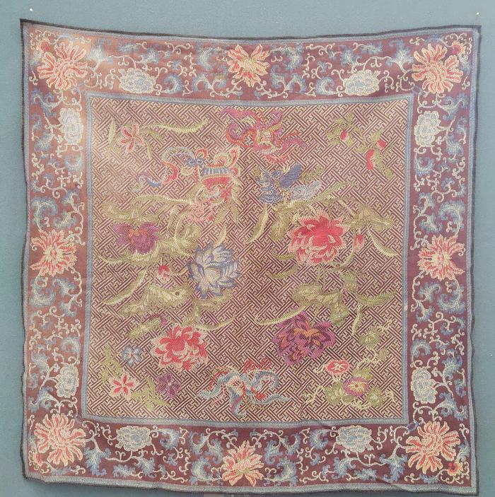 Brocade piano scarf