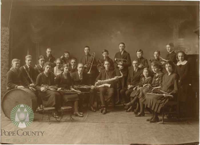 Glenwood High School Orchestra 1922