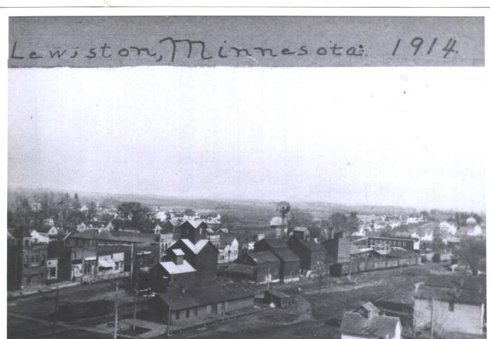 View of Lewiston, Minnesota