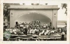 Band Concert, Glenwood Minnesota 1932