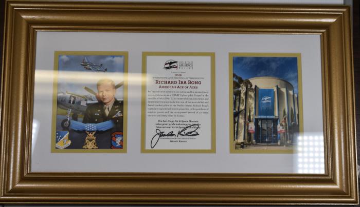 International Air & Space Hall of Fame Induction of Richard I. Bong