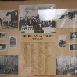 The Big Snow Storm, November 11, 1940, Milaca, Minnesota