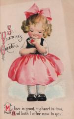 Valentine postcard